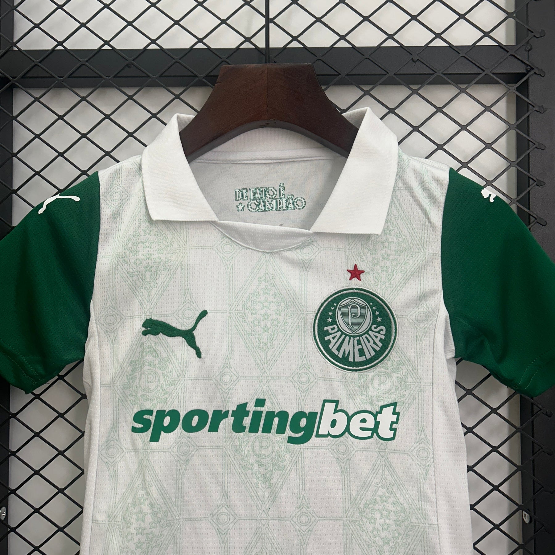 Kit Infantil Palmeiras Visitante 25/26 - Lançamento