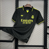 Camisa Real Madrid Black And Neon Unique 24/25 - Adidas Torcedor Masculina