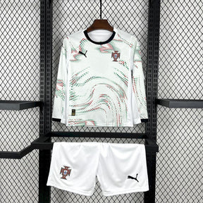 Kit Infantil Portugal Away 25/26 - Manga longa